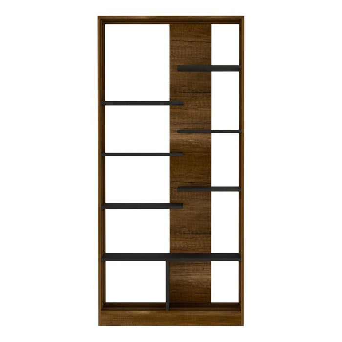 Biblioteca Clasic, Cobre y Wengue, con Diversidad de Entrepaños  ZF