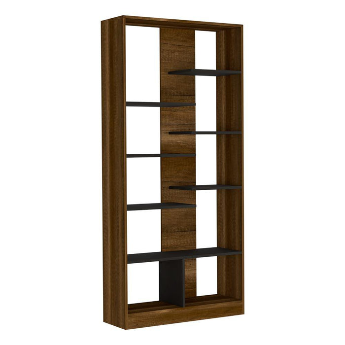 Biblioteca Clasic, Cobre y Wengue, con Diversidad de Entrepaños  ZF