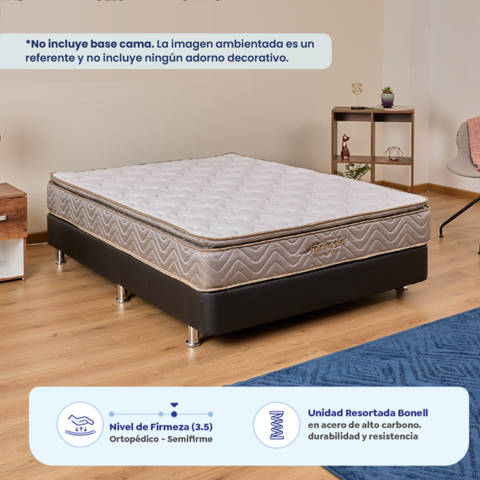 Colchón litium de 100x190 cm marca Fantasí marca Fantasía