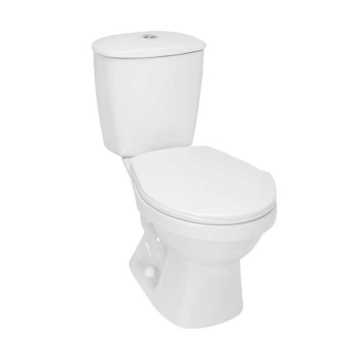 Combo laguna balta blanco: sanitario, lavamanos sin pedestal, grifería y accesorios marca corona