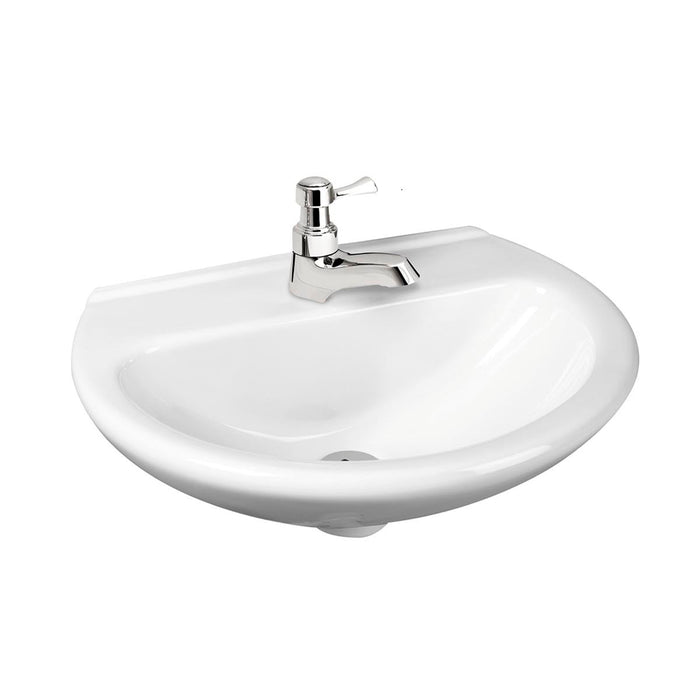 Combo laguna balta blanco: sanitario, lavamanos sin pedestal, grifería y accesorios marca corona