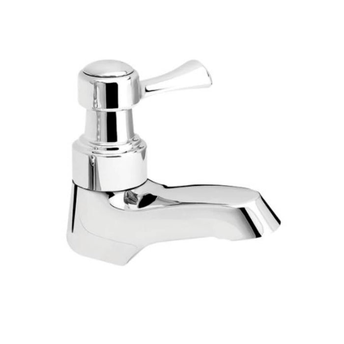 Combo sanitario, lavamanos con pedestal, grifería y accesorios marca corona