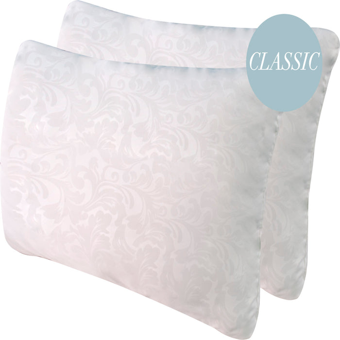 Colchón spring descanso real sencillo 100x190 cm + set almohada siliconada