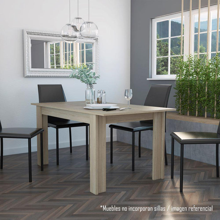 Mesa Para Comedor Estrella, Cartagena, Con amplio Espacio Superior, No incluye sillas