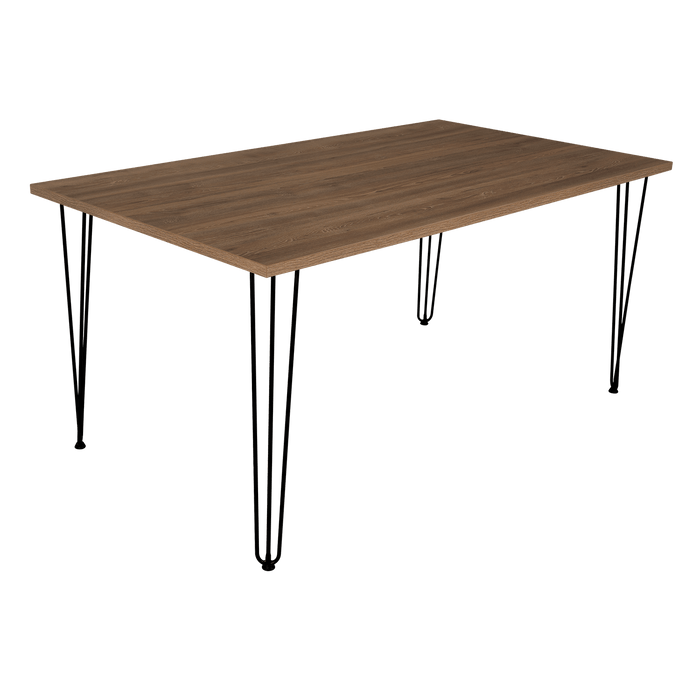 Mesa Para Comedor Lara, Miel, con Amplia Superficie, No Incluye Sillas