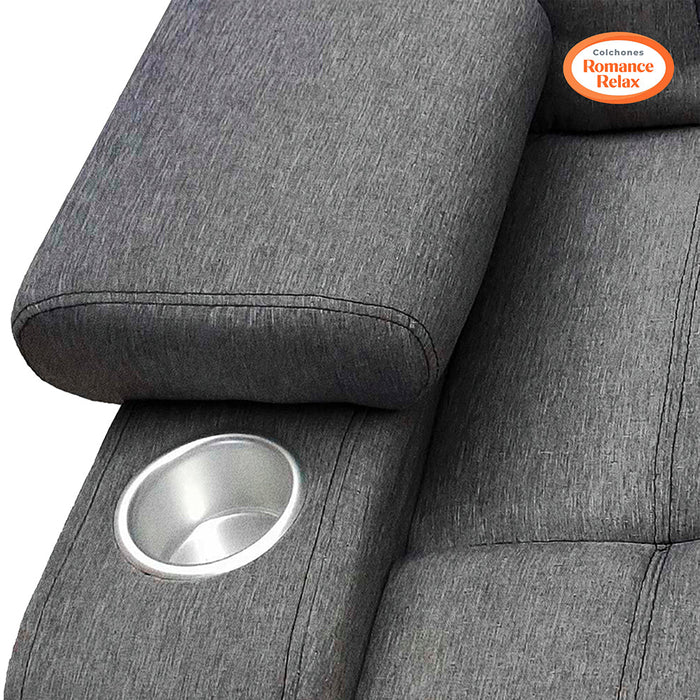 Silla Reclinable Mec Estambul Taupe