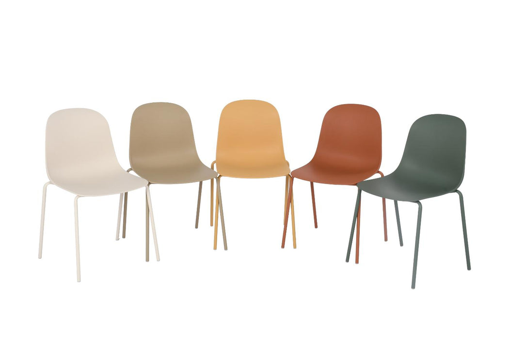 Silla Aiara, Color Blanco, diseño moderno