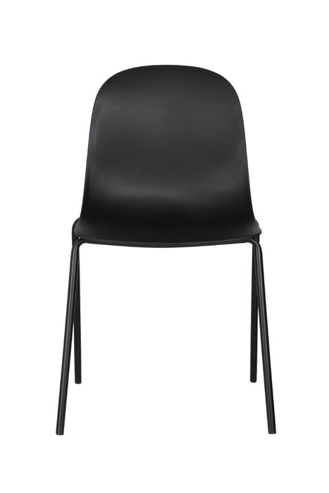 Silla Aiara, Color Negro, diseño moderno
