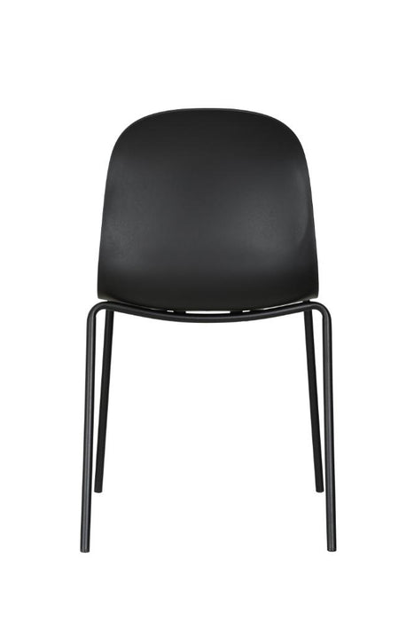 Silla Aiara, Color Negro, diseño moderno