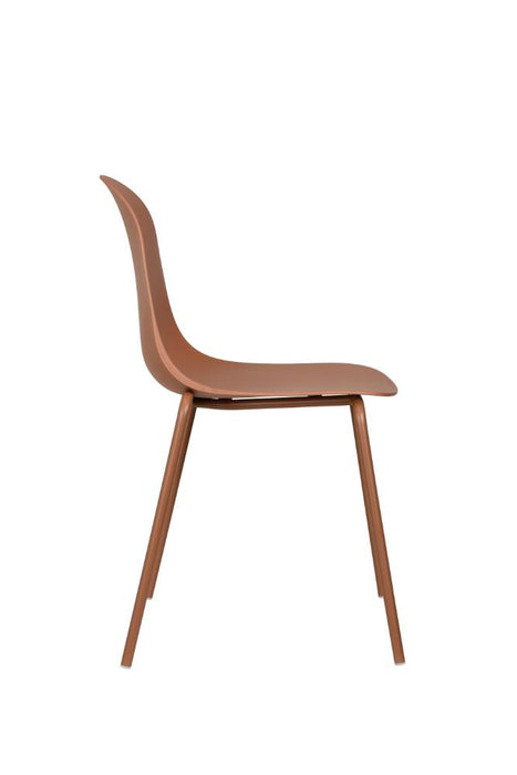 Silla Aiara, Color Rojo, Diseño moderno