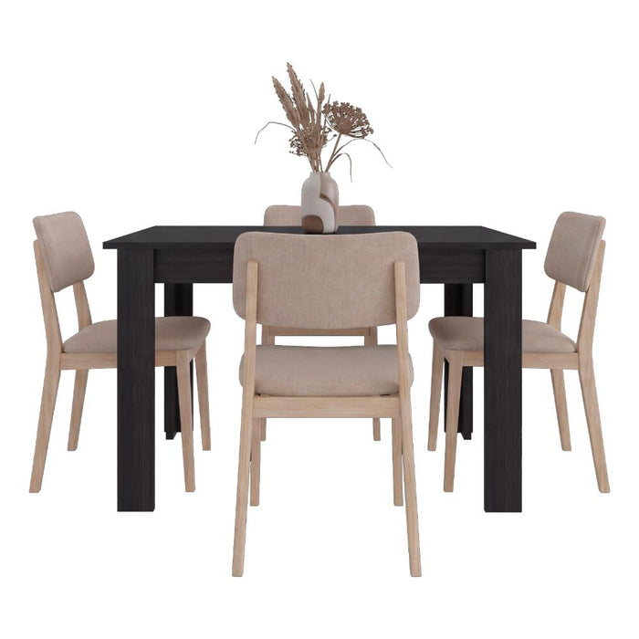 Mesa para Comedor Estrella, Wengue, para 4 Puestos, No Incluye Sillas ZF