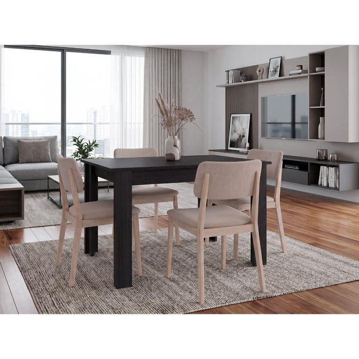 Mesa para Comedor Estrella, Wengue, para 4 Puestos, No Incluye Sillas ZF