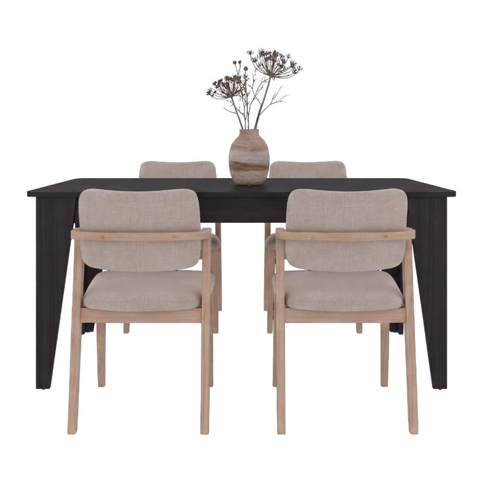 Mesa para Comedor Torino, Wengue, Diseño Moderno, No Incluye Sillas ZF