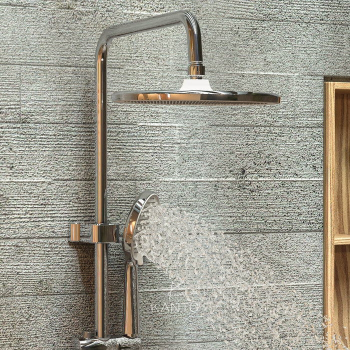 Columna de ducha Essential color cromo marca Kanto