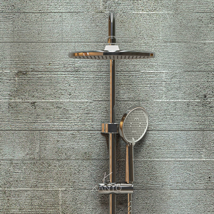 Columna de ducha Essential color cromo marca Kanto