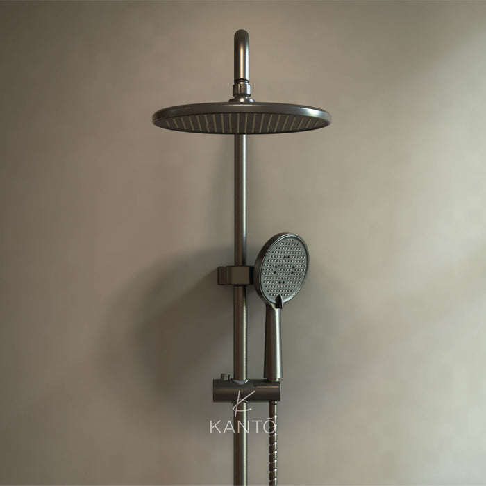 Columna de ducha ESSENTIAL gun grey marca Kanto