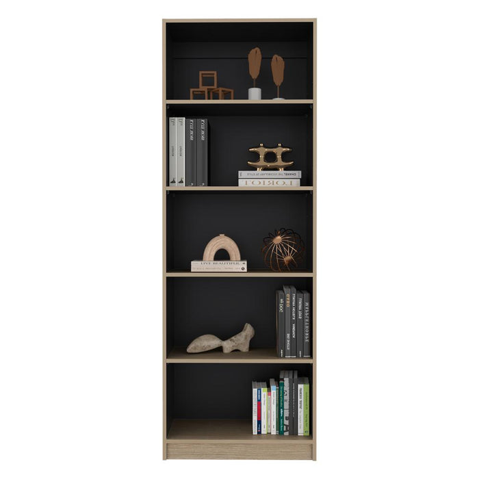 Biblioteca Home, Cartagena y  Wengue, con Cinco Entrepaños