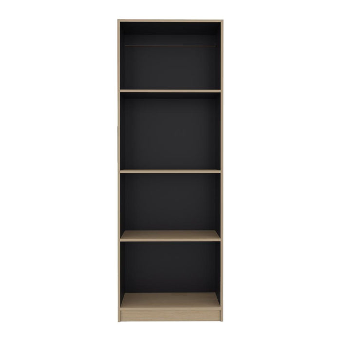 Biblioteca Home, Cartagena y Wengue, con Cuatro Entrepaños ZF