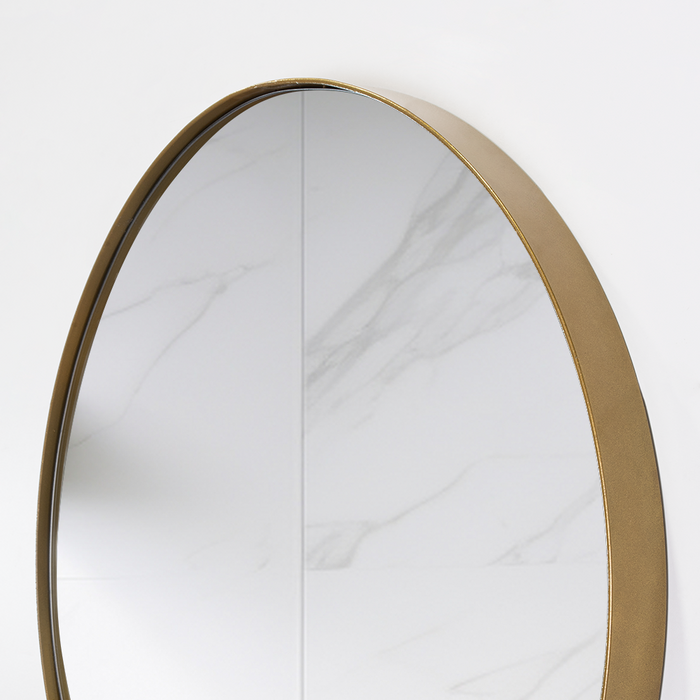 Espejo circular D58 Dorado