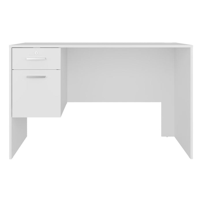 Escritorio Mellier, Blanco Duqueza, con Amplia Superficie de Trabajo ZF