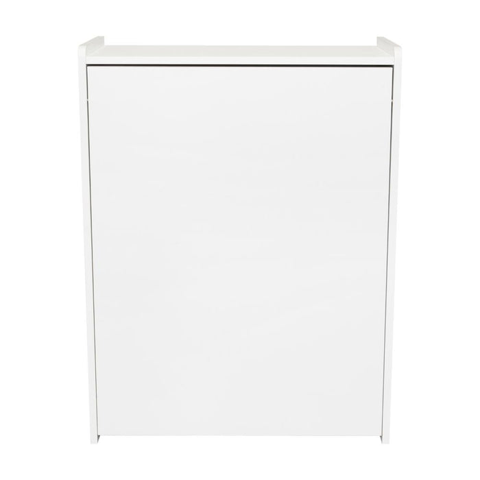Escritorio Plegable Lesli, Blanco Duqueza, con un diseño funcional y practico