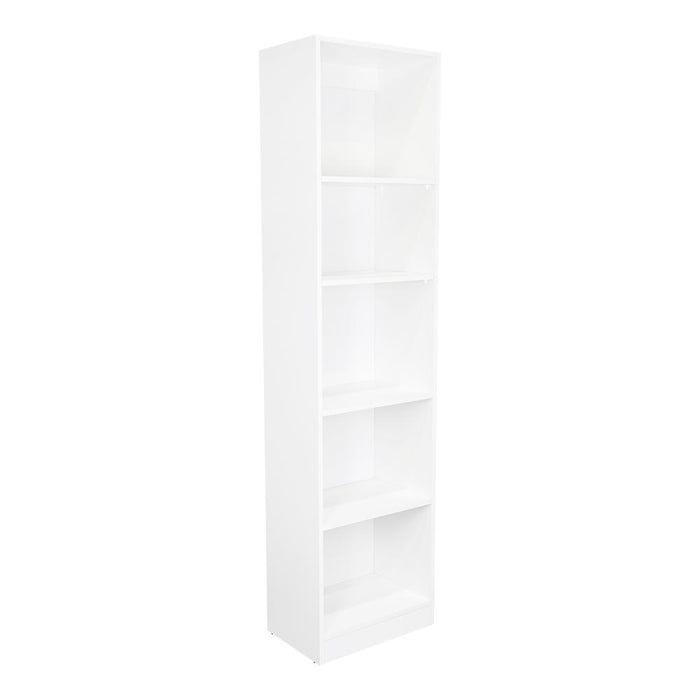 Biblioteca Home, Blanco, con Cinco Entrepaños ZF