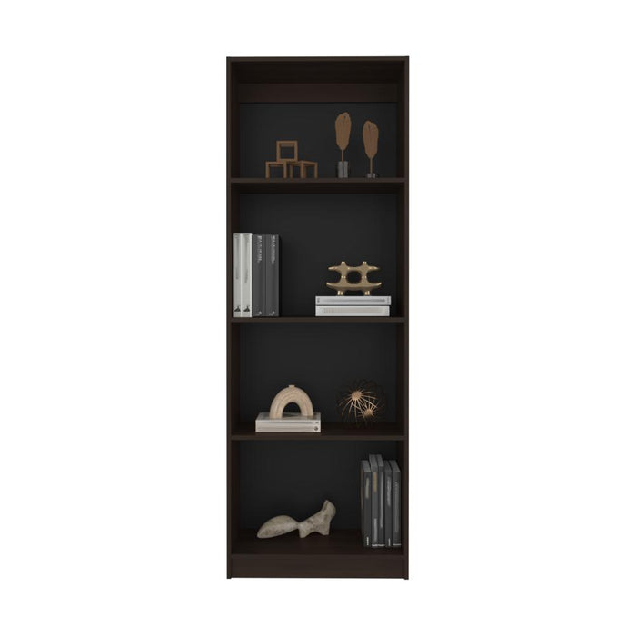 Biblioteca Home, Nogal Europeo, con Cuatro Entrepaños ZF