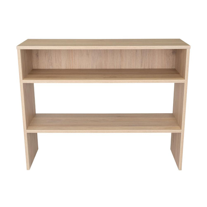 Mesa Auxiliar Ascher, Beige, Con Dos Entrepaños