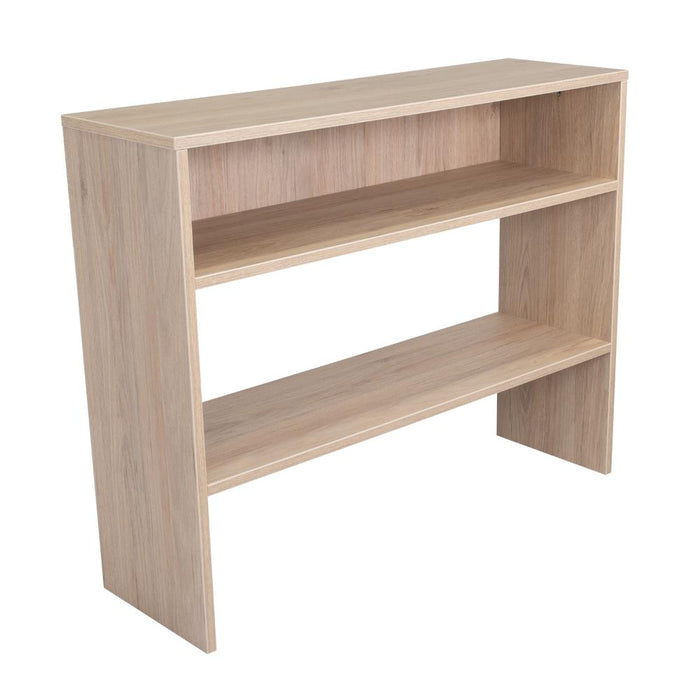 Mesa Auxiliar Ascher, Beige, Con Dos Entrepaños