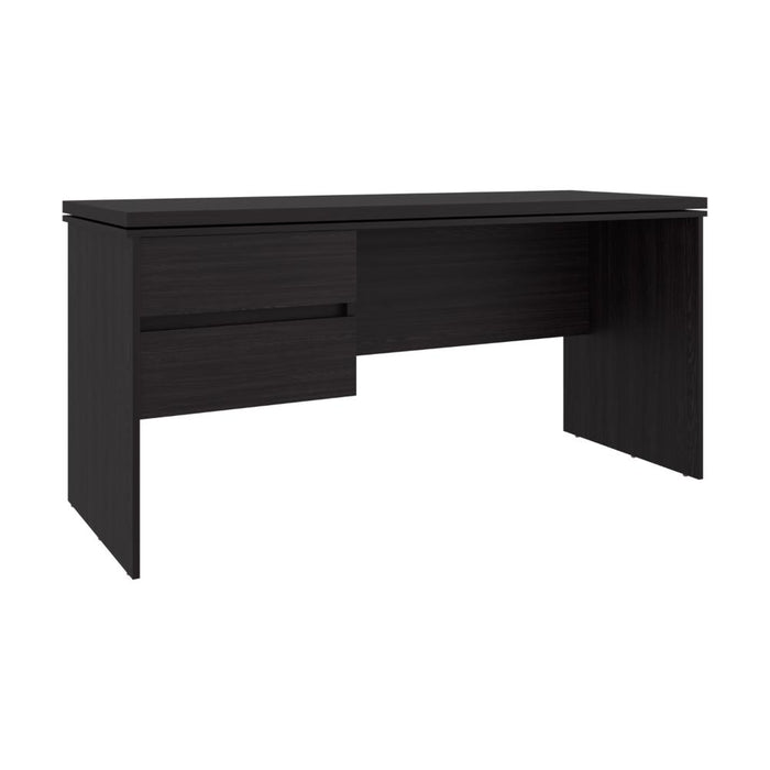 Escritorio Toronto, Kronos Wengue, con Dos Cajones y Amplio Espacio para Objetos Decorativos ZF
