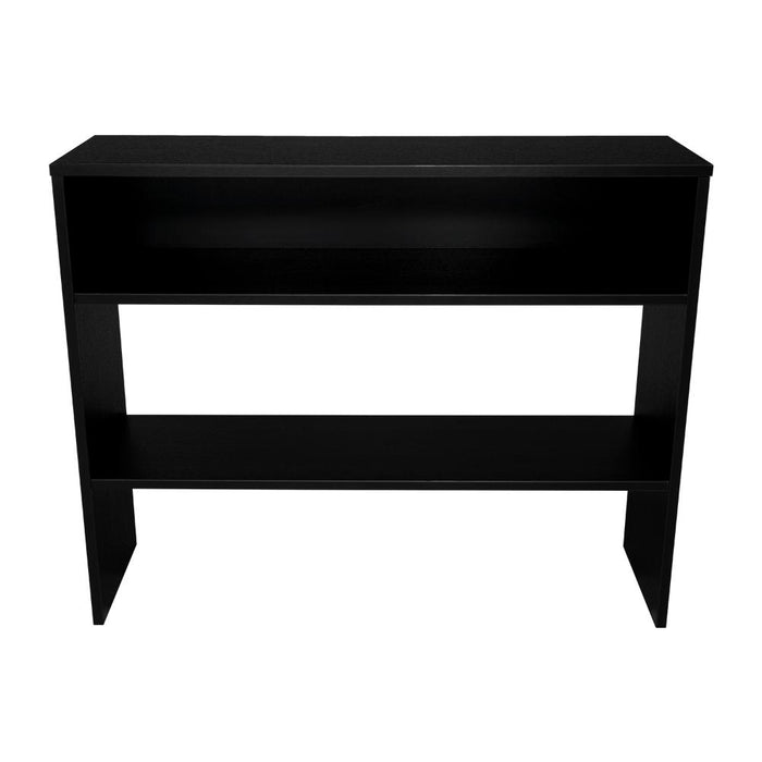 Mesa Auxiliar Ascher, Wengue, Con Dos Entrepaños