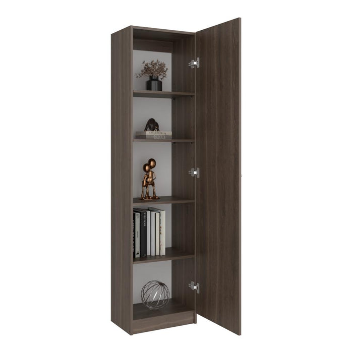 Biblioteca Home Eco, Macadamia, con Cinco Entrepaños ZF