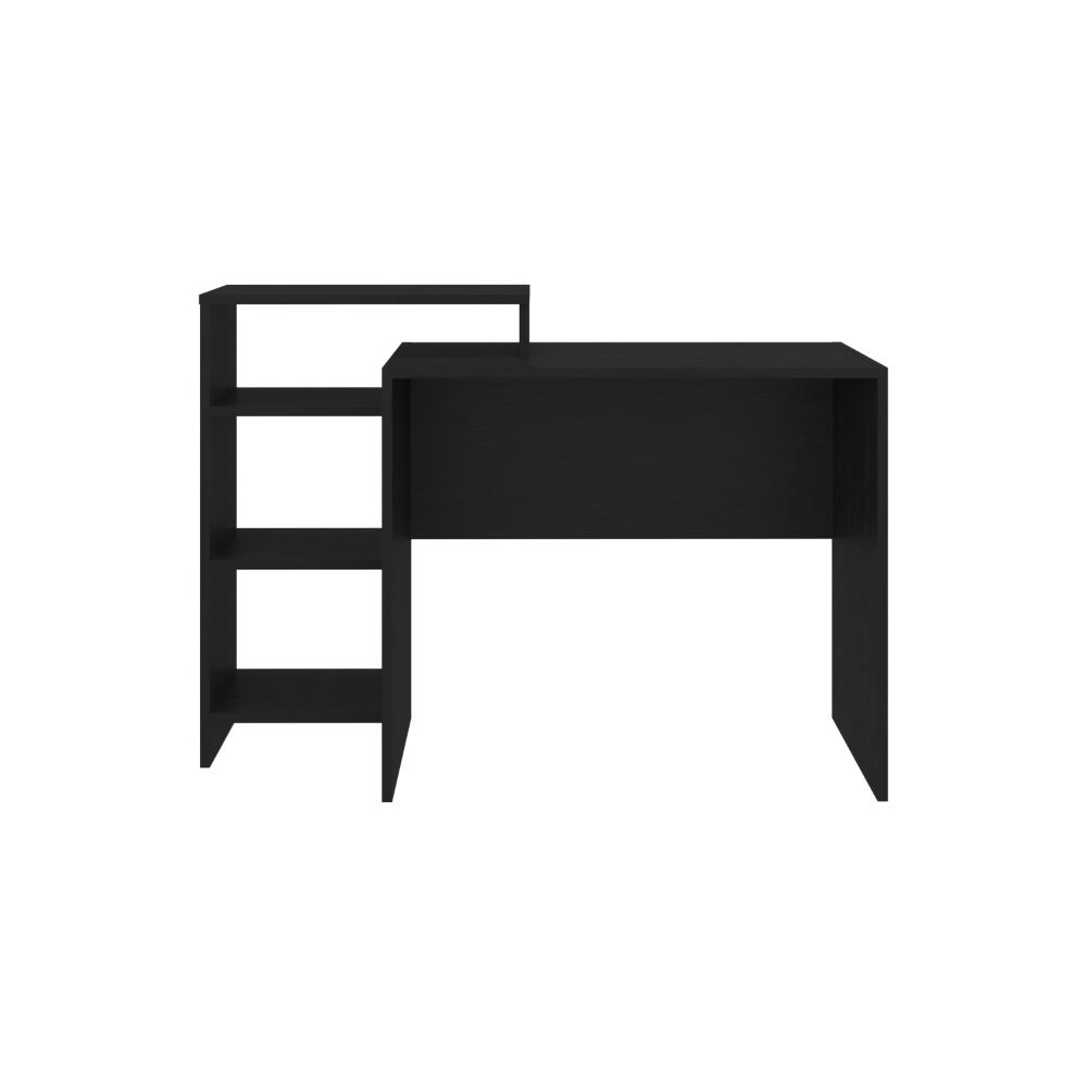Escritorio Estelar Plus, Negro, Cuenta con Tres Entrepaños Laterales