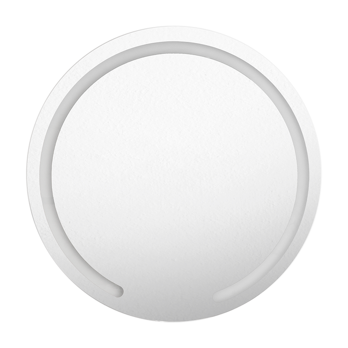 Espejo Ovalle, Circular con Diseño en Sandblasting