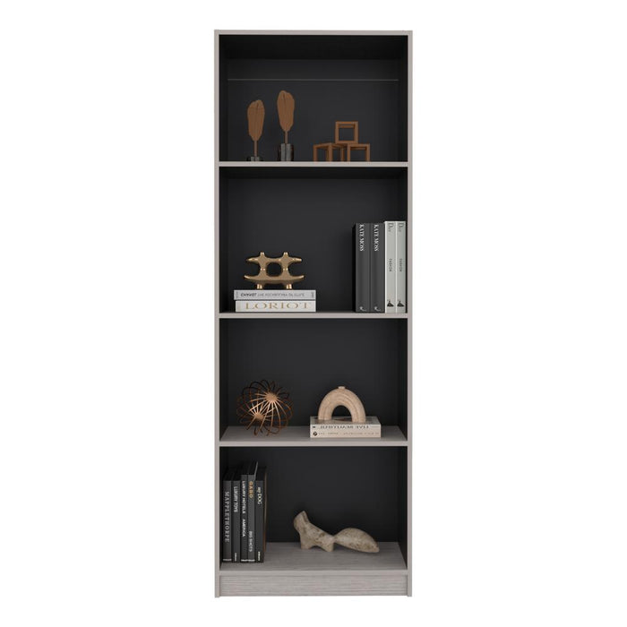 Biblioteca Home, Positano y Wengue, con Cuatro Entrepaños ZF