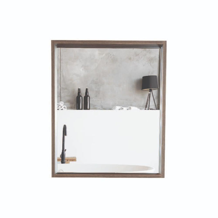 Espejo Rectangular Parma, con marco en madera
