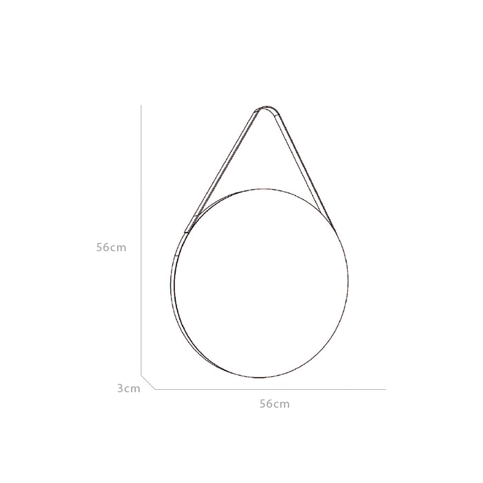 Espejo circular Persa 56