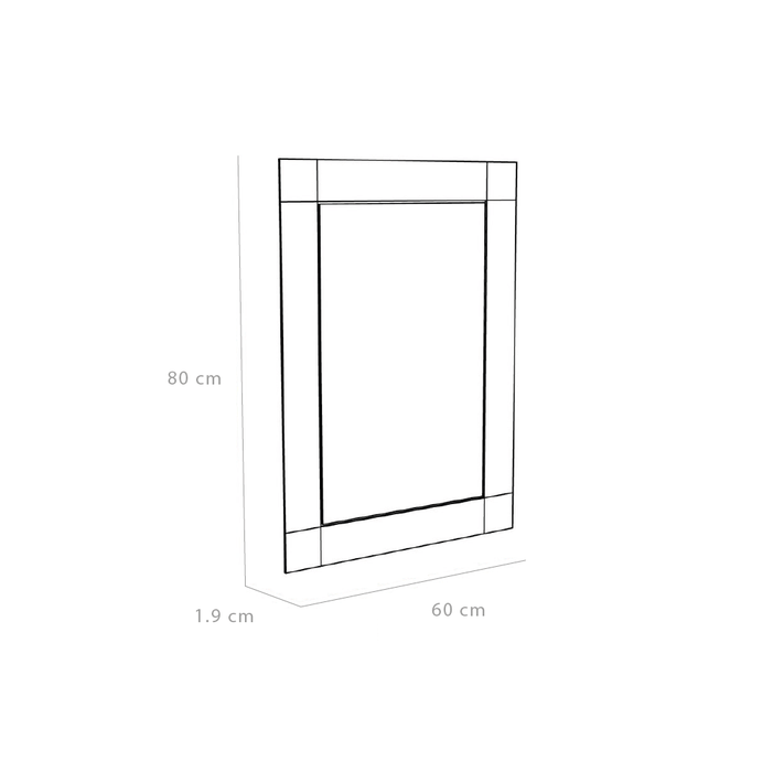 Espejo rectangular Yorlin