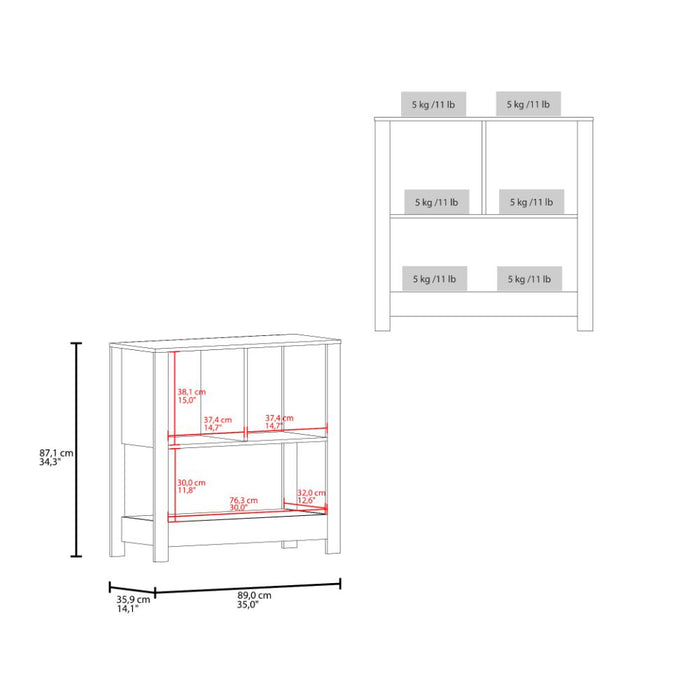 Alacena Latte, Blanco Duqueza y Fresno Europeo, Con gran espacio de almacenamiento funcional