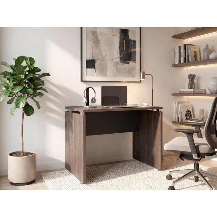 Escritorio Concept 100, Wengue y Avellana, con Amplia Superfice