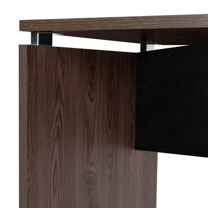 Escritorio Concept 150, Avellana y Wengue, con Amplia Superfice