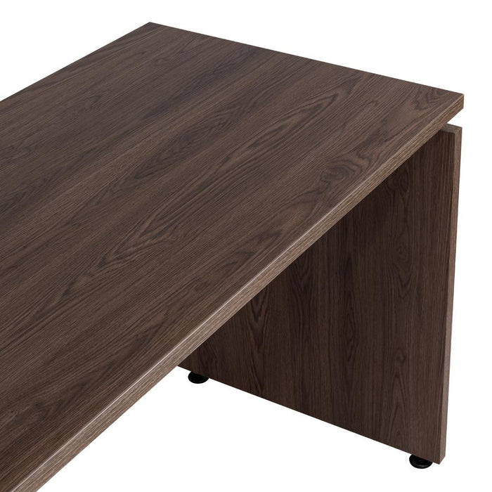 Escritorio Concept 150, Avellana y Wengue, con Amplia Superfice