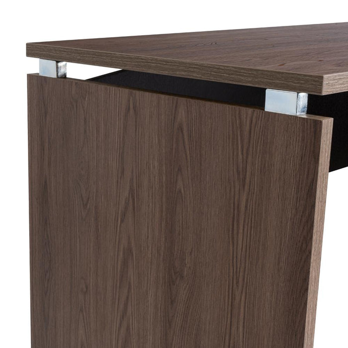 Escritorio Concept 150, Avellana y Wengue, con Amplia Superfice