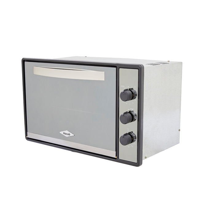 Horno eléctrico medio formato 60 cm inoxidable 120 v marca Haceb