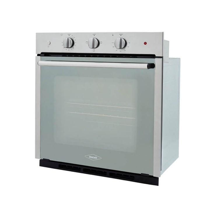 Horno eléctrico tandoori 60 cm inoxidable con vidrio reflectivo 120 v marca Haceb