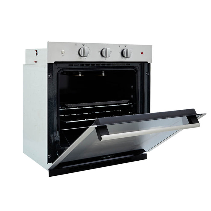 Horno eléctrico tandoori 60 cm inoxidable con vidrio reflectivo 120 v marca Haceb