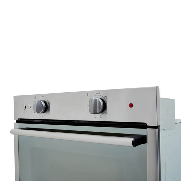 Horno mixto tandoori 60 cm inoxidable con vidrio reflectivo gas natural 120 v marca Haceb