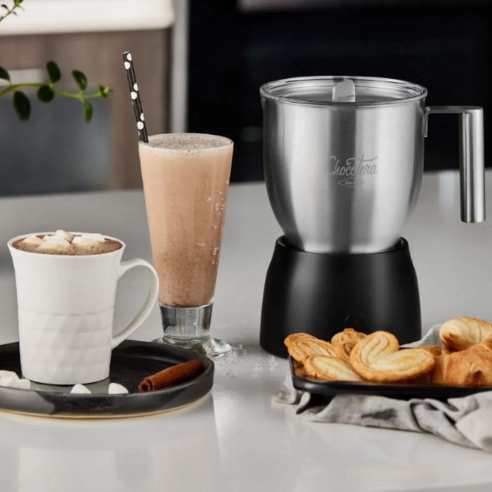 Combo chocotera Multibebida 600 ml + Horno microondas 0,7 plateado + freidora de aire 4.2 L marca Haceb