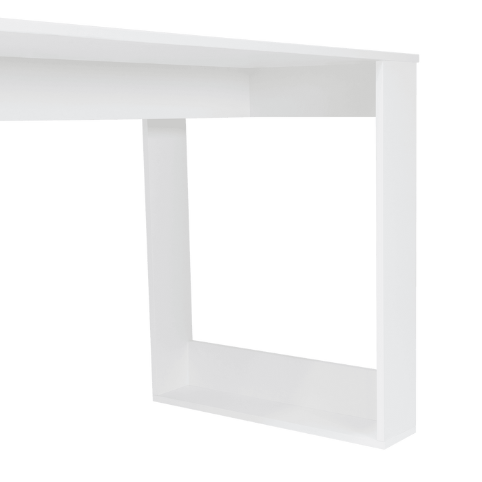 Escritorio Elora, Blanco, Ideal Para Espacios de Trabajo