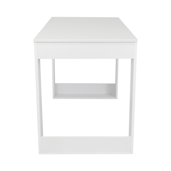 Escritorio Elora, Blanco, Ideal Para Espacios de Trabajo